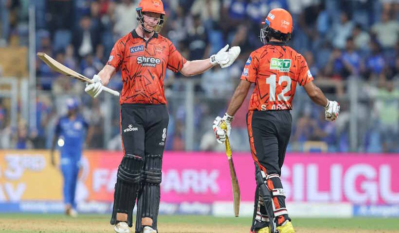 सनराइजर्स हैदराबाद की मुंबई इंडियंस पर तूफानी जीत (तस्वीर क्रेडिट@IPL)