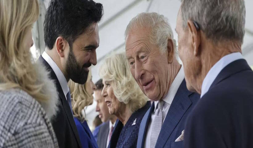 न्यूयॉर्क मेयर जोहरान ममदानी ने किंग चार्ल्स से कोहिनूर लौटाने की उठाई माँग (तस्वीर क्रेडिट@GlobaLiesUpdate)