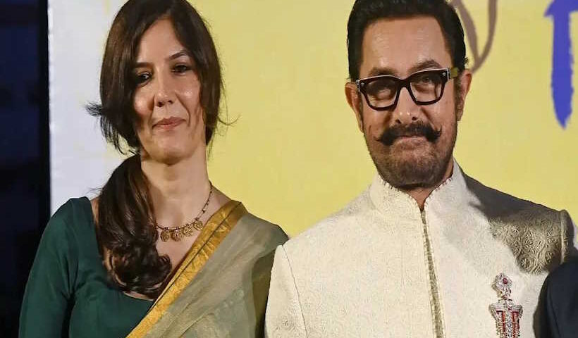 आमिर खान ने स्वीकार किया कि वह अपनी गर्लफ्रेंड गौरी स्प्रैट के साथ शांति से हैं