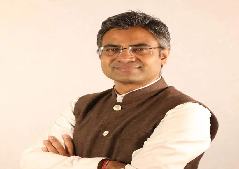 राज्यसभा सांसद संदीप पाठक (तस्वीर क्रेडिट@iSinghApurva)