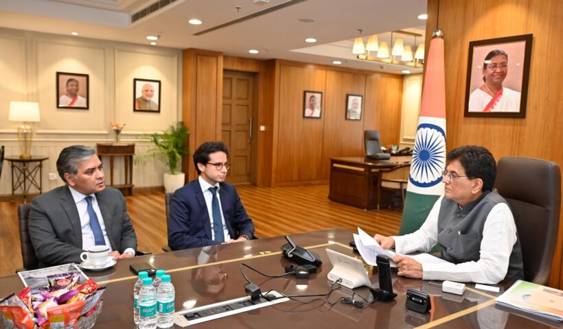 पीयूष गोयल ने ब्यूटी सेक्टर में नए अवसरों पर दिया जोर (तस्वीर क्रेडिट@PiyushGoyal)