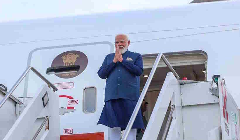 प्रधानमंत्री मोदी की विदेश यात्रा से भारत को बड़ा आर्थिक फायदा (तस्वीर क्रेडिट@rashtra_press)