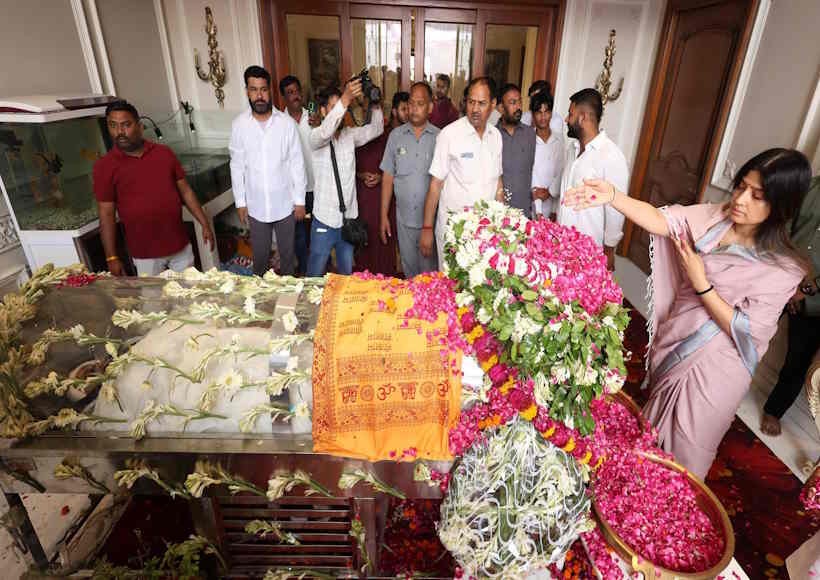 प्रतीक यादव के निधन से यादव परिवार और यूपी की राजनीति में शोक (तस्वीर क्रेडिट@skphotography68)