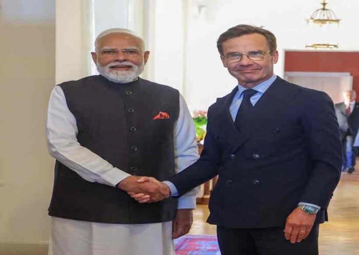 प्रधानमंत्री नरेंद्र मोदी की यात्रा में रणनीतिक साझेदारी पर बनी सहमति (तस्वीर क्रेडिट@rashtra_press)