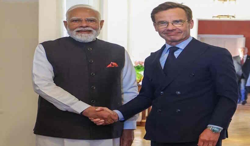 प्रधानमंत्री नरेंद्र मोदी की यात्रा में रणनीतिक साझेदारी पर बनी सहमति (तस्वीर क्रेडिट@rashtra_press)