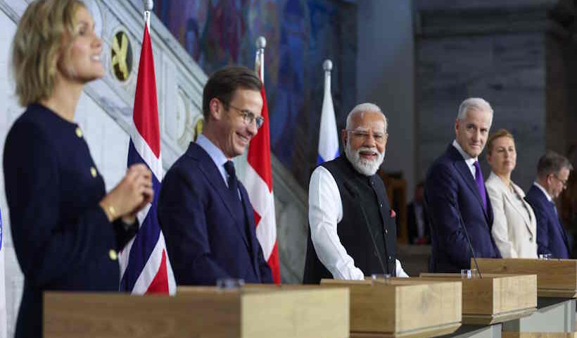 प्रधानमंत्री नरेंद्र मोदी की नॉर्वे यात्रा से मजबूत हुए द्विपक्षीय संबंध (तस्वीर क्रेडिट@BJP4India)