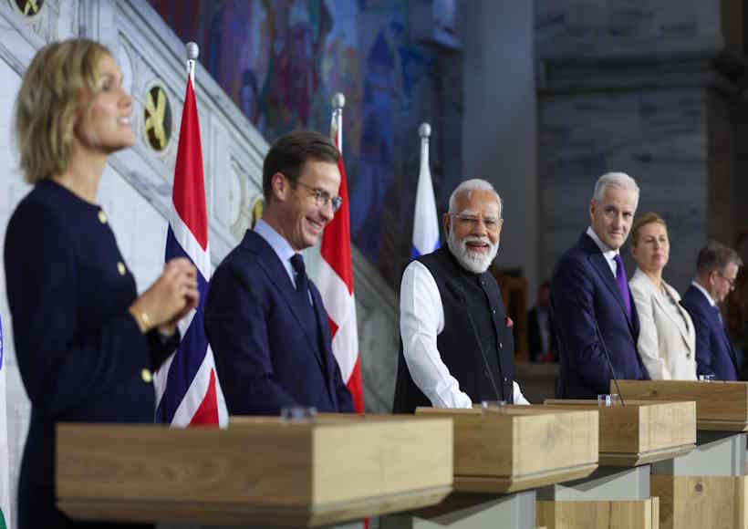 प्रधानमंत्री नरेंद्र मोदी की नॉर्वे यात्रा से मजबूत हुए द्विपक्षीय संबंध (तस्वीर क्रेडिट@BJP4India)