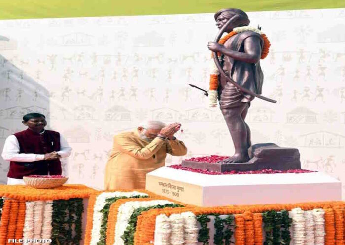 भगवान बिरसा मुंडा के बलिदान दिवस पर पीएम मोदी ने किया नमन (तस्वीर क्रेडिट@narendramodi)
