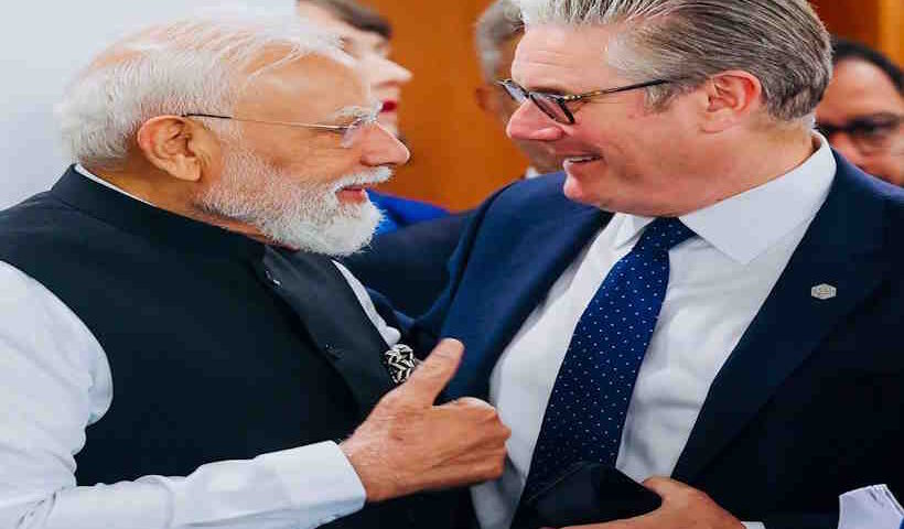 जी-7 शिखर सम्मेलन में भारत-यूरोपीय संघ संबंधों को मिली नई गति (तस्वीर क्रेडिट@rashtra_press)