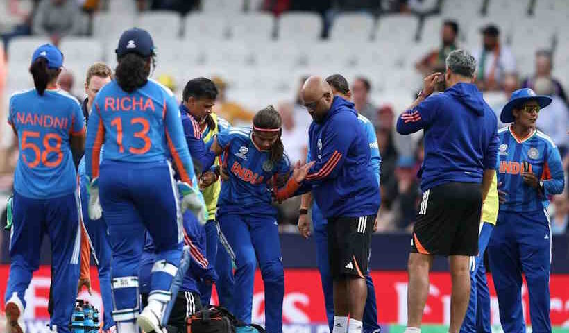 श्रेयंका पाटिल टखने की चोट के कारण टूर्नामेंट से बाहर