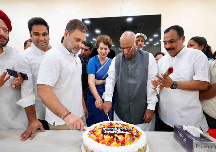 राहुल गांधी के जन्मदिन पर राजनीतिक गलियारों में शुभकामनाओं की बौछार (तस्वीर क्रेडिट@DrVijaiShanker2)