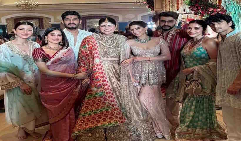 अंशुला कपूर और रोहन ठक्कर की शादी की तैयारियाँ शुरू (तस्वीर क्रेडिट@np_nationpress)