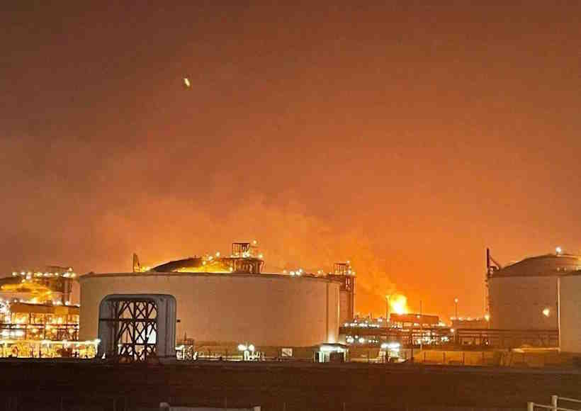 कतर के रास लाफान औद्योगिक क्षेत्र में भीषण धमाका, 12 भारतीयों की मौत से शोक की लहर (तस्वीर क्रेडिट@SKBishnoi29Rule)
