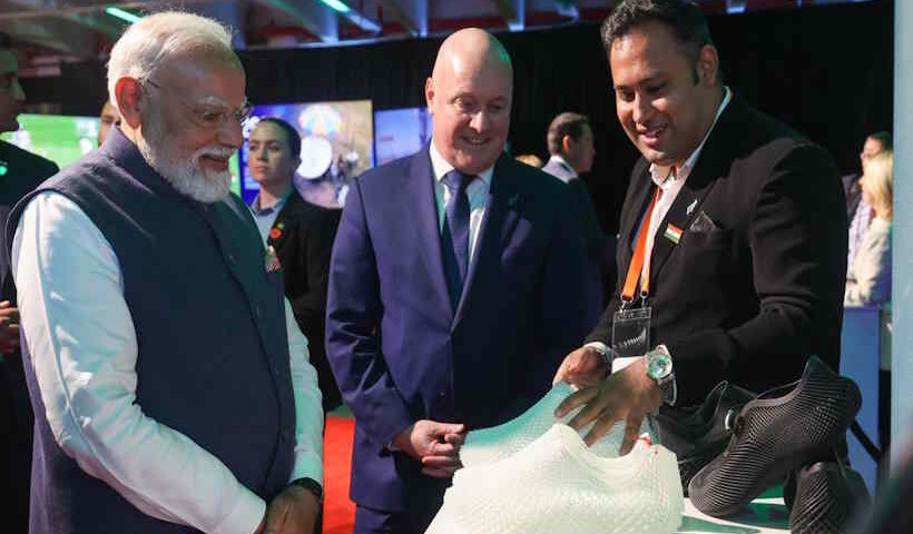 न्यूजीलैंड दौरे पर प्रधानमंत्री मोदी ने खेल सहयोग को दी नई दिशा (तस्वीर क्रेडिट@airnews_puduvai)