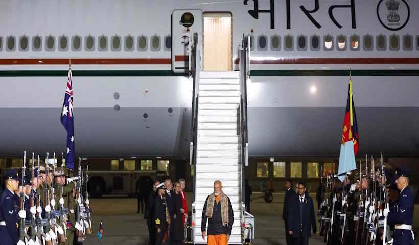 मेलबर्न क्रिकेट ग्राउंड से प्रधानमंत्री नरेंद्र मोदी का बड़ा संदेश (तस्वीर क्रेडिट@ravisrm511)