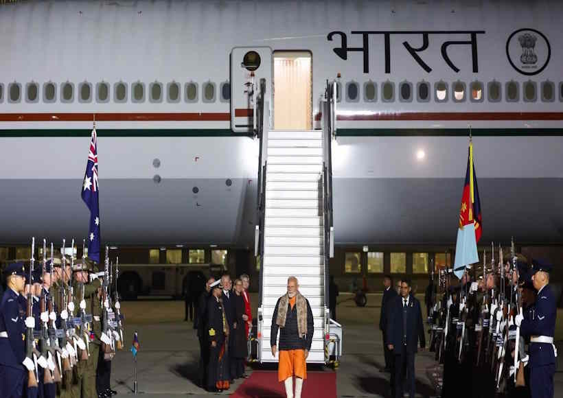 मेलबर्न क्रिकेट ग्राउंड से प्रधानमंत्री नरेंद्र मोदी का बड़ा संदेश (तस्वीर क्रेडिट@ravisrm511)