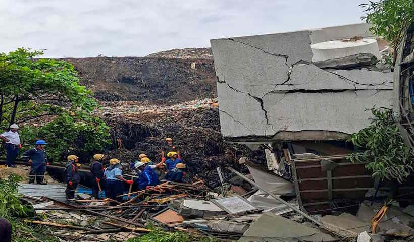 पुणे में निर्माणाधीन इमारत ढहने के बाद राहत अभियान तेज (तस्वीर क्रेडिट@rashtra_press)