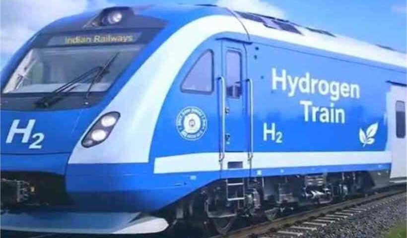 प्रधानमंत्री नरेंद्र मोदी आज जींद से दिखाएंगे देश की पहली हाइड्रोजन ट्रेन को हरी झंडी (तस्वीर क्रेडिट@HaryanaKesari)