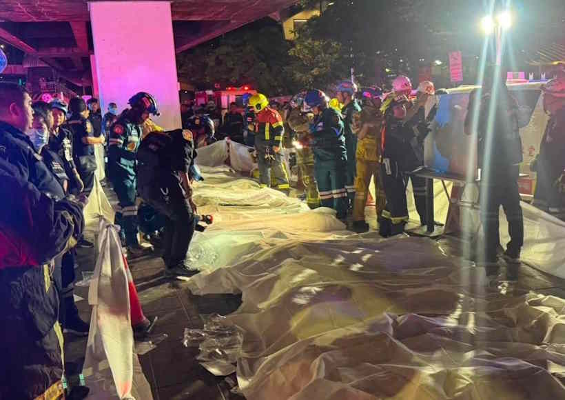 बैंकॉक के पब में भीषण आग से 27 लोगों की मौत (तस्वीर क्रेडिट@mgvimal_12)