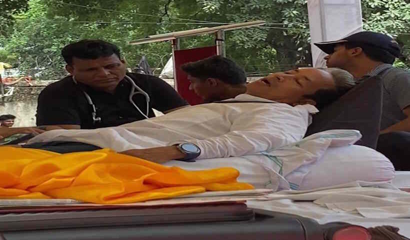 सोनम वांगचुक को अस्पताल ले जाने पर सियासी संग्राम तेज (तस्वीर क्रेडिट@iamAKstalin)