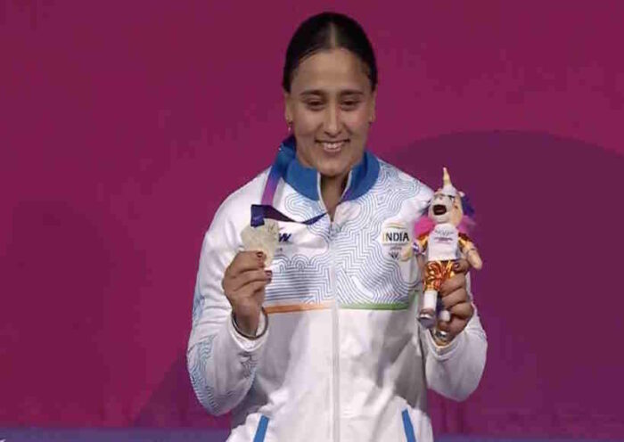 वेटलिफ्टर हरजिंदर कौर (तस्वीर क्रेडिट@sportscanvas_18)