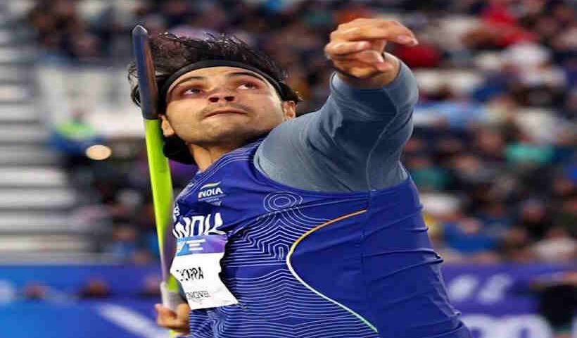 नीरज चोपड़ा (तस्वीर क्रेडिट@VPIndia)