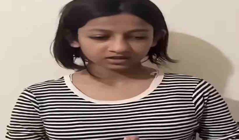 प्रधानमंत्री पर आपत्तिजनक टिप्पणी मामले में किशोरी का माफीनामा वायरल (तस्वीर क्रेडिट@Sanatnimaneesh)