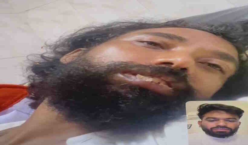 सीजेपी संस्थापक अभिजीत दिपके ने छात्र नेता देवेंद्र नाथ महतो से की बात (तस्वीर क्रेडिट@abhijeet_dipke)