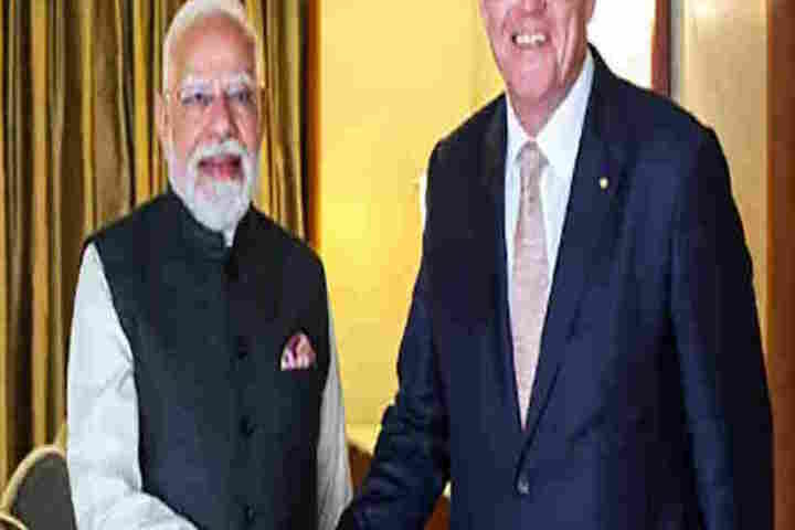 स्कॉट मॉरिसन ने पीएम मोदी की विदेश नीति की सराहना की (तस्वीर क्रेडिट@yespunjab)