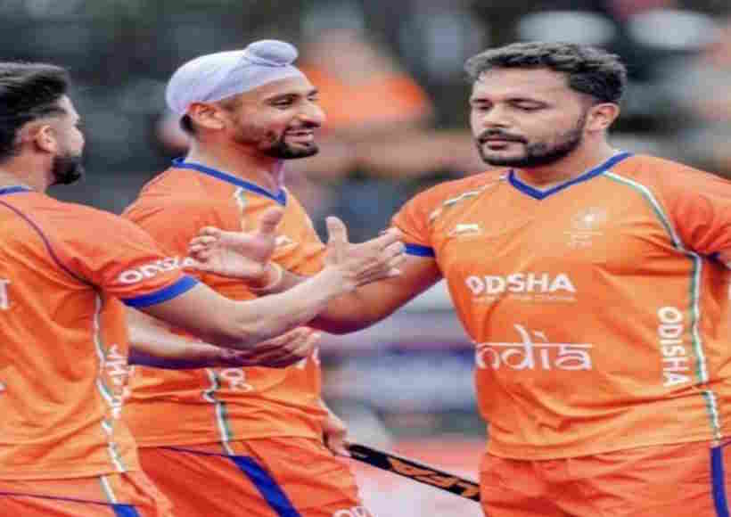 भारतीय पुरुष हॉकी टीम (तस्वीर क्रेडिट@guneshgodara)