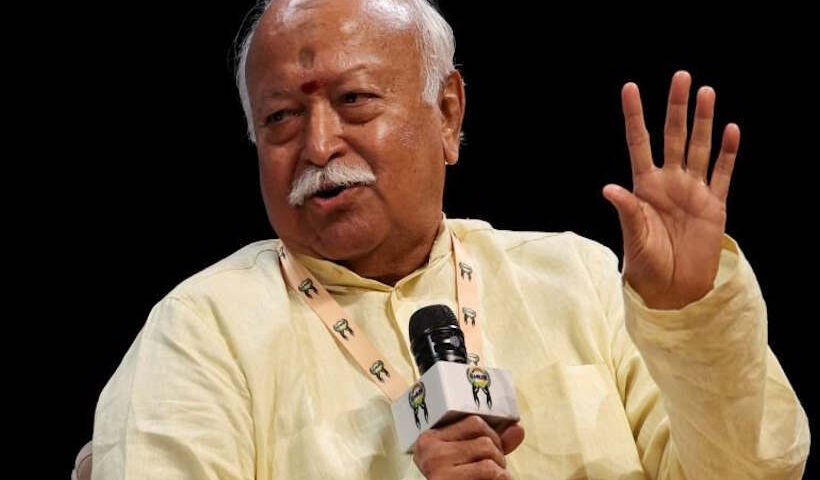 मोहन भागवत (तस्वीर क्रेडिट@Imdineshpurohit)