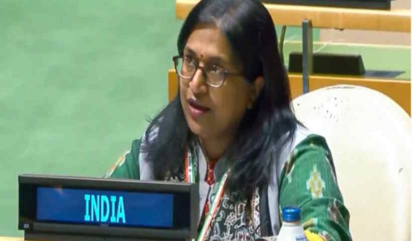 संयुक्त राष्ट्र में भारत के स्थायी मिशन की प्रभारी योजना पटेल (तस्वीर क्रेडिट@ritamapp_)