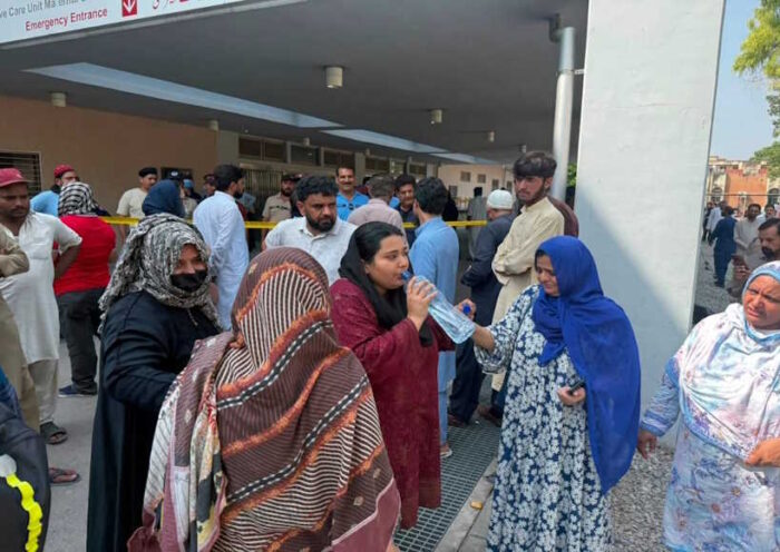 इस्लामाबाद के अस्पताल में भीषण आग से 15 नवजातों की मौत (तस्वीर क्रेडिट@munirahmedap)