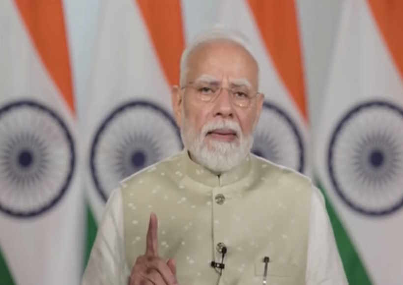 प्रधानमंत्री नरेंद्र मोदी (तस्वीर क्रेडिट@PKVarmaRanchi)