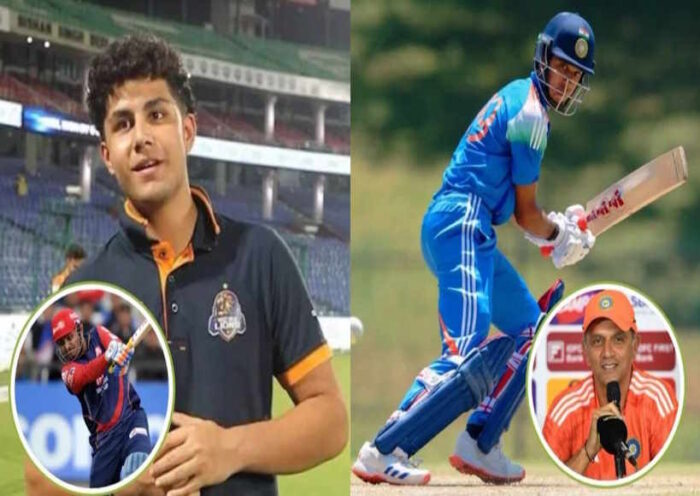 सहवाग और द्रविड़ के बेटों आर्यवीर सहवाग और अन्वय द्रविड़ को भारत की अंडर-19 टीम में मिली जगह (तस्वीर क्रेडिट@shahamalig)