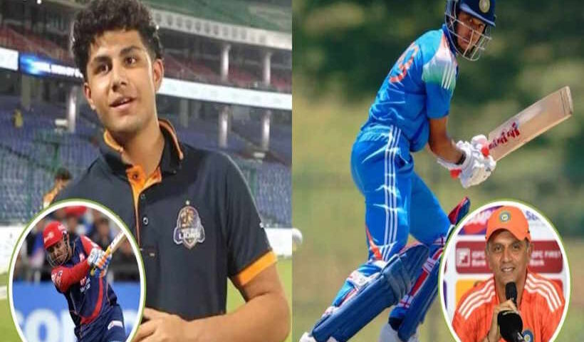 सहवाग और द्रविड़ के बेटों आर्यवीर सहवाग और अन्वय द्रविड़ को भारत की अंडर-19 टीम में मिली जगह (तस्वीर क्रेडिट@shahamalig)