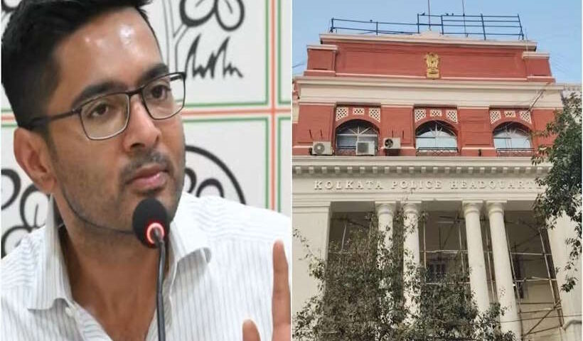 अभिषेक बनर्जी के घर की छत से अवैध बिलबोर्ड हटाने पर विवाद (तस्वीर क्रेडिट@Santanurc1958)