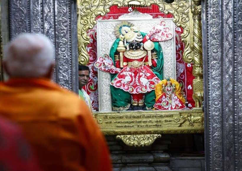 जन्माष्टमी पर पीएम मोदी ने देशवासियों को दी शुभकामनाएँ (तस्वीर क्रेडिट@rashtra_press)