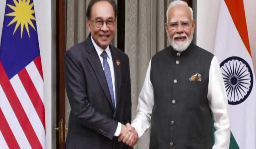 मोदी-अनवर इब्राहिम की अहम मुलाकात (तस्वीर क्रेडिट@ritamapp_)