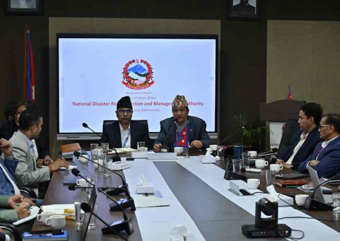 नेपाल में भारी बारिश का अलर्ट,पर्यटकों के लिए पर्यटन बोर्ड ने जारी की सुरक्षा एडवाइजरी (तस्वीर क्रेडिट@NDRRMA_Nepal)