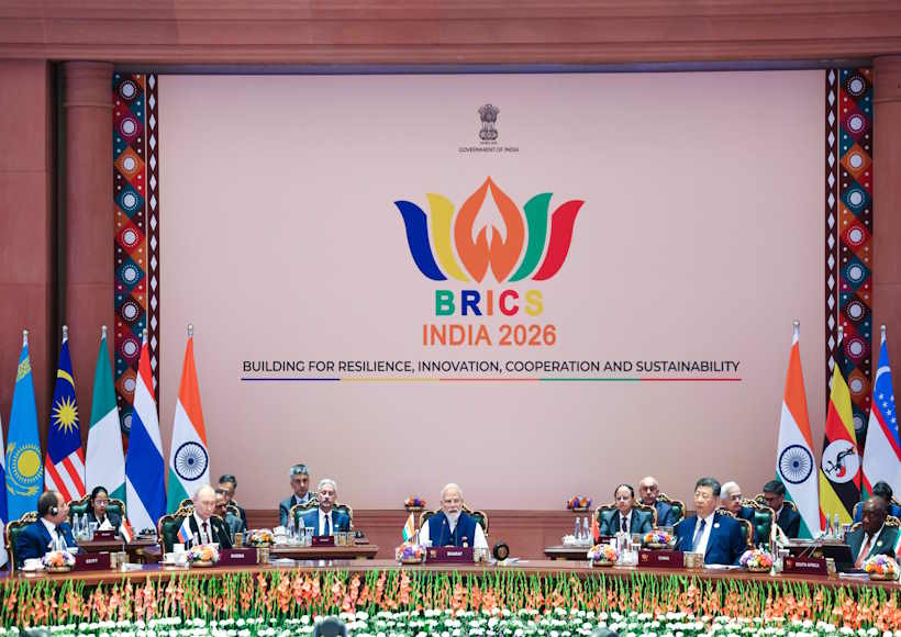 ब्रिक्स सम्मेलन में दिखी दोस्ती की गर्माहट (तस्वीर क्रेडिट@AIRNewsHindi)