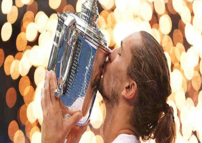 अलेक्जेंडर ज्वेरेव ने जीता यूएस ओपन 2026 का खिताब (तस्वीर क्रेडिट@CGTNSportsScene)