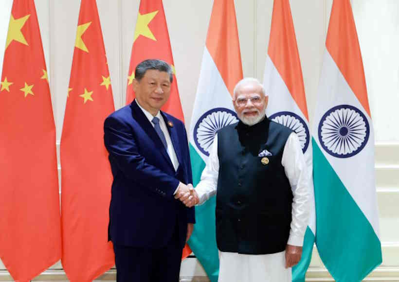 प्रधानमंत्री नरेंद्र मोदी और चीन के राष्ट्रपति शी जिनपिंग (तस्वीर क्रेडिट@China_Amb_India)