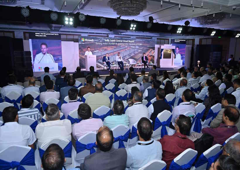 माइक्रोसॉफ्ट ने हैदराबाद में शुरू किया चौथा क्लाउड रीजन (तस्वीर क्रेडिट@JitinPrasada)