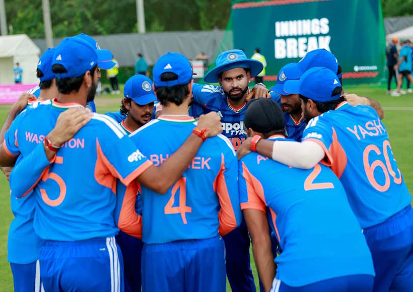 भारतीय क्रिकेट टीम (तस्वीर क्रेडिट@CricCrazyJohns)