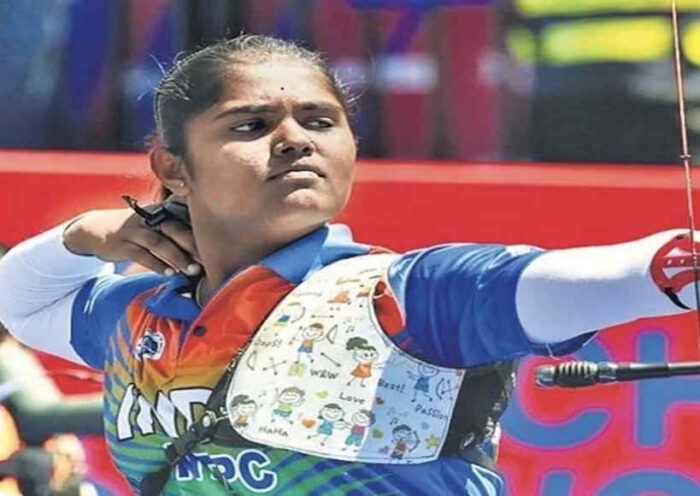 एशियन गेम्स 2026 में 17 साल की कुमकुम मोहोद ने जीता गेम्स गोल्ड (तस्वीर क्रेडिट@krishangodara68)