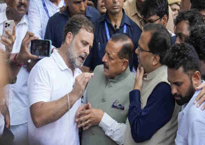 अमित शाह पर टिप्पणी से जुड़े मानहानि मामले में राहुल गांधी बरी (तस्वीर क्रेडिट@socialistshreya)