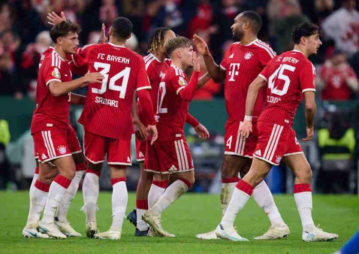 बायर्न म्यूनिख ने मैगडेबर्ग को 6-1 से रौंदा (तस्वीर क्रेडिट@ActuBundesliga_)