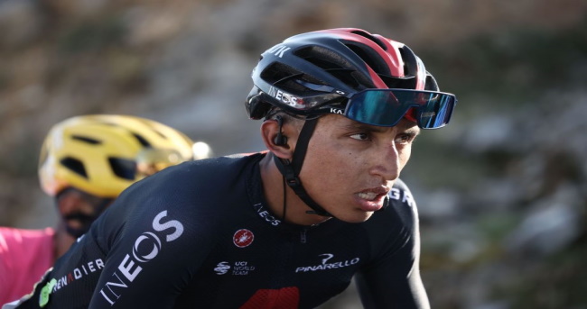 Colombian cycling star Egan Bernal