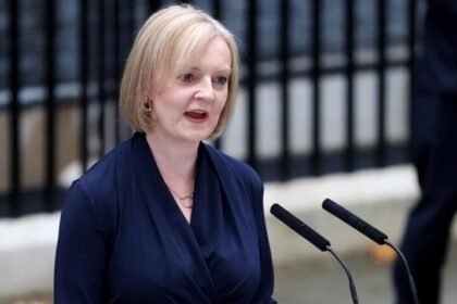 Britain's new Prime Minister Liz Truss